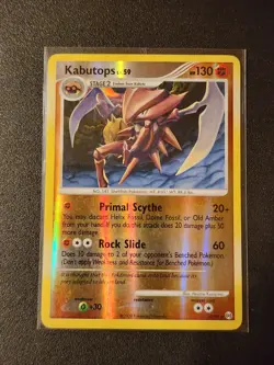 Kabutops 4/99 Arceus Reverse Holo Pokemon Card - LP Excellent - Image 1