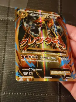Pokemon TCG 2016 Mega M Charizard EX XY Evolutions Full Art Holo Card 101/108 - Image 4