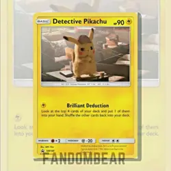Detective Pikachu HOLO BLACK STAR PROMO card SM194 Pokemon 2019 Movie - Image 5