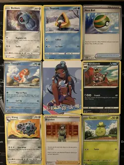 Sexy Anime Waifu Card and 8 pokemon cards - Image 1