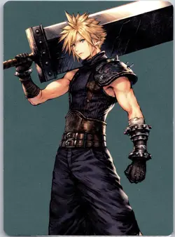 Cloud, Ex-SOLDIER Art Card Normal Art Series: FINAL FANTASY #50 NM - Image 1