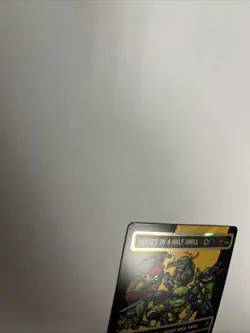 Heroes In A Half Shell Borderless Surge Foil TMNT Card #0096 MTG LP - Image 4