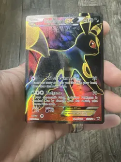 Umbreon EX 119/124 Holo Full Art Ultra Rare XY Fates Collide Card LP - Image 2