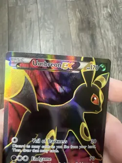 Umbreon EX 119/124 Holo Full Art Ultra Rare XY Fates Collide Card LP - Image 4