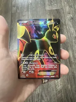 Umbreon EX 119/124 Holo Full Art Ultra Rare XY Fates Collide Card LP - Image 5