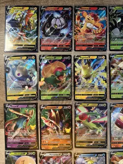 Pokemon TCG V Holo Card Lot of 34 Rotom, Pidgeot, Flygon, Zarude - Image 2