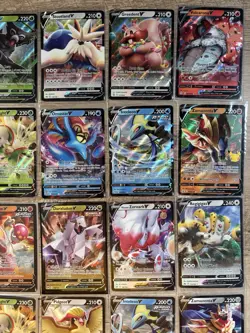 Pokemon TCG V Holo Card Lot of 34 Rotom, Pidgeot, Flygon, Zarude - Image 4