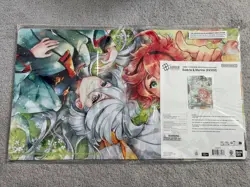 Gundam Card Game Suletta & Miorine EVX02 Playmat and Card Set Bandai Card Fest - Image 1