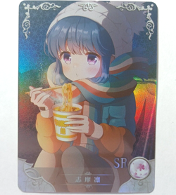 Goddess Story CCG Anime Waifu Card - Rin Shima - Laid-Back Camp - Image 1