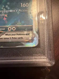 PSA 10 Gengar ex 112/162 Temporal Forces Holo Pokemon Card GEM MINT 2024 - Image 3