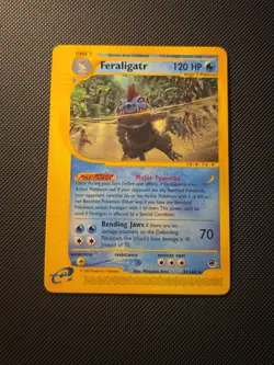 Pokemon TCG 2002 Feraligatr Expedition Card 47/165 Non Holo - Image 1