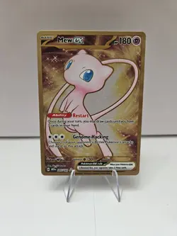 Mew EX Pokemon 205 Metal promo card from 151 UPC - Image 1