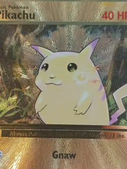 Pokemon Sword & Shield Celebrations Pikachu 058/102 Gold Metal Card UPC Promo - Image 3