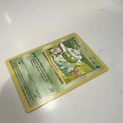 Pokemon TCG Bulbasaur Base Set 44/102 40 HP Common Regular English Card - Image 2