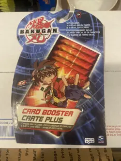 Bakugan Battle Brawlers 5-Card Booster Pack NEW in Package 2008 - Image 1