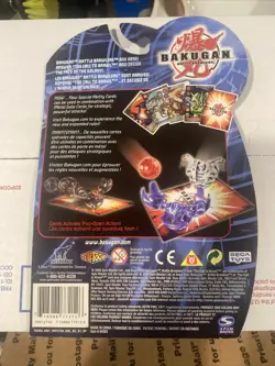Bakugan Battle Brawlers 5-Card Booster Pack NEW in Package 2008 - Image 2