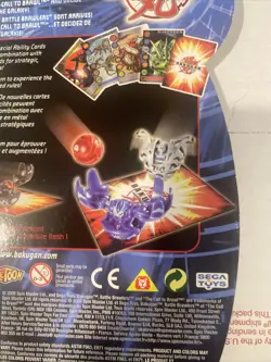 Bakugan Battle Brawlers 5-Card Booster Pack NEW in Package 2008 - Image 3