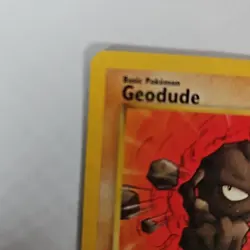 Pokemon TCG Geodude Wizards Of The Coast 1999 First Edition Fossil Set Card #47 - Image 4