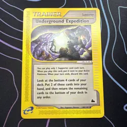 Pokemon TCG Underground Expedition Skyridge 140/144 Uncommon Card Lightly Played - Image 1