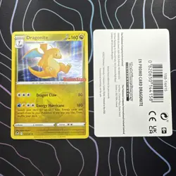 Pokemon TCG Dragonite Card GameStop Stamped Promo, Near Mint/Mint (131/195) - Image 1