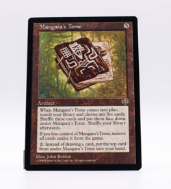MTG Mangara’s Tome Mirage NM Artifact Magic The Gathering - Image 1