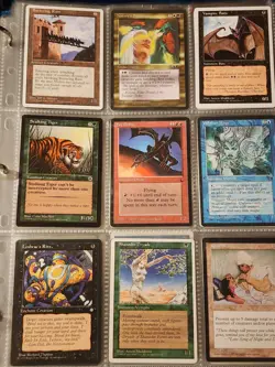 Vintage Magic The Gathering Collection Card Lot MTG 1993-1998 Pre-Rarity Symbol - Image 3
