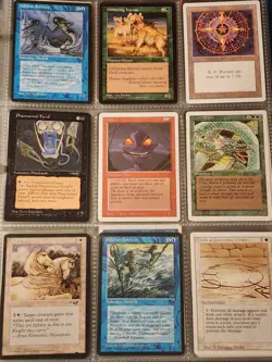 Vintage Magic The Gathering Collection Card Lot MTG 1993-1998 Pre-Rarity Symbol - Image 4