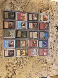 MTG Magic The Gathering Vintage Lot of 20 cards - Image 1