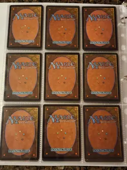 Vintage Magic The Gathering Binder Collection Card Lot MTG 1993-2003 Rares - Image 2