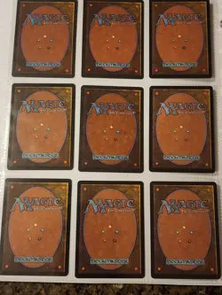 Vintage Magic The Gathering Binder Collection Card Lot MTG 1993-2003 Rares - Image 5