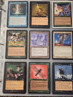 Vintage Magic The Gathering Binder Collection Card Lot MTG 1993-2003 Rares - Image 1