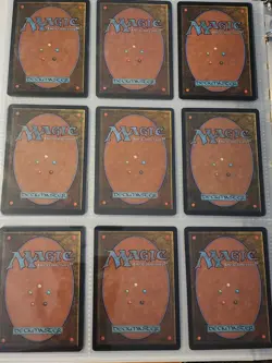 Vintage Magic The Gathering Binder Collection Card Lot MTG 1993-2003 Rares - Image 5