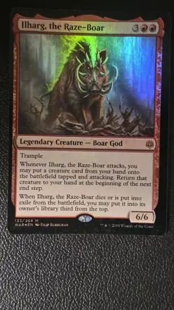 Ilharg, the Raze-Boar War of the Spark Foil LP - Image 1