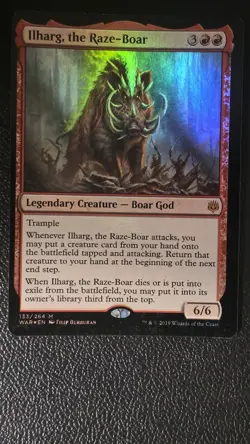 Ilharg, the Raze-Boar War of the Spark Foil LP - Image 2