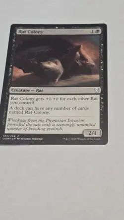Rat Colony NM Dominaria Regular MTG - Image 1