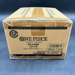 ONE PIECE: Card Game The Four Emperors OP-09 Box in Japanese Bandai Case Sealed - Image 1