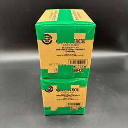 Lot of (2) One Piece Japanese PRB-01 The Best Premium Booster Box Case Sealed - Image 2