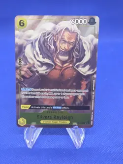 One Piece The Azure Sea’s Seven Silvers Rayleigh OP14-108 Dash Pack NM - Image 1