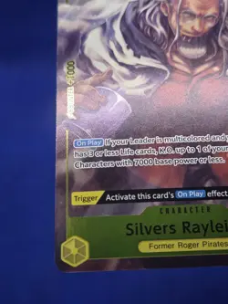 One Piece The Azure Sea’s Seven Silvers Rayleigh OP14-108 Dash Pack NM - Image 5