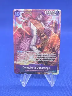 One Piece The Azure Sea’s Seven Donquixote Doflamingo OP14-069 Alternate Alt Art - Image 1