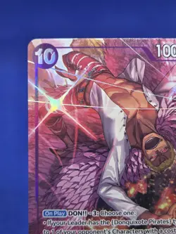 One Piece The Azure Sea’s Seven Donquixote Doflamingo OP14-069 Alternate Alt Art - Image 3