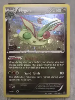 Flygon 110/160 (Cosmos Holo) Blister Exclusives Holo Pokemon Card 2015 LP - Image 1