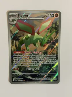 Flygon Illustration Rare IR 101/094 - NM Phantasmal Flames Pokemon Card - Image 1