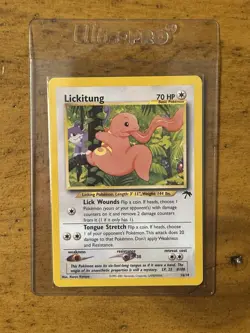 2001 Pokemon Lickitung 16/18 Southern Islands Non Holo Card RARE TCG WOTC - Image 1
