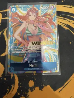 Nami (Heroines Battle Winner Pack) P-112 One Piece Promotion Cards Foil - Image 1