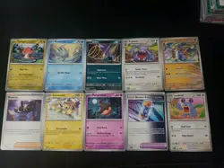 Pokemon Tcg Scarlet & Violet Paradox Rift - 10 Card Lot - Image 1