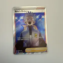 Boss's Orders (Full Art) SWSH251 SWSH: Sword & Shield Promo Cards Holo - Image 1