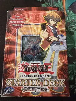 B6 NEW VINTAGE YUGIOH TRADING CARD JADEN YUKI STARTER DECK 1ST EDITION ENGLISH - Image 1