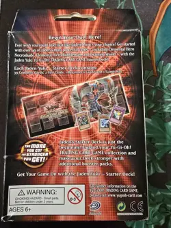B6 NEW VINTAGE YUGIOH TRADING CARD JADEN YUKI STARTER DECK 1ST EDITION ENGLISH - Image 4