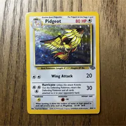 Pokemon Pidgeot Jungle Holo Rare Unlimited Card 8/64 English MP - Image 1